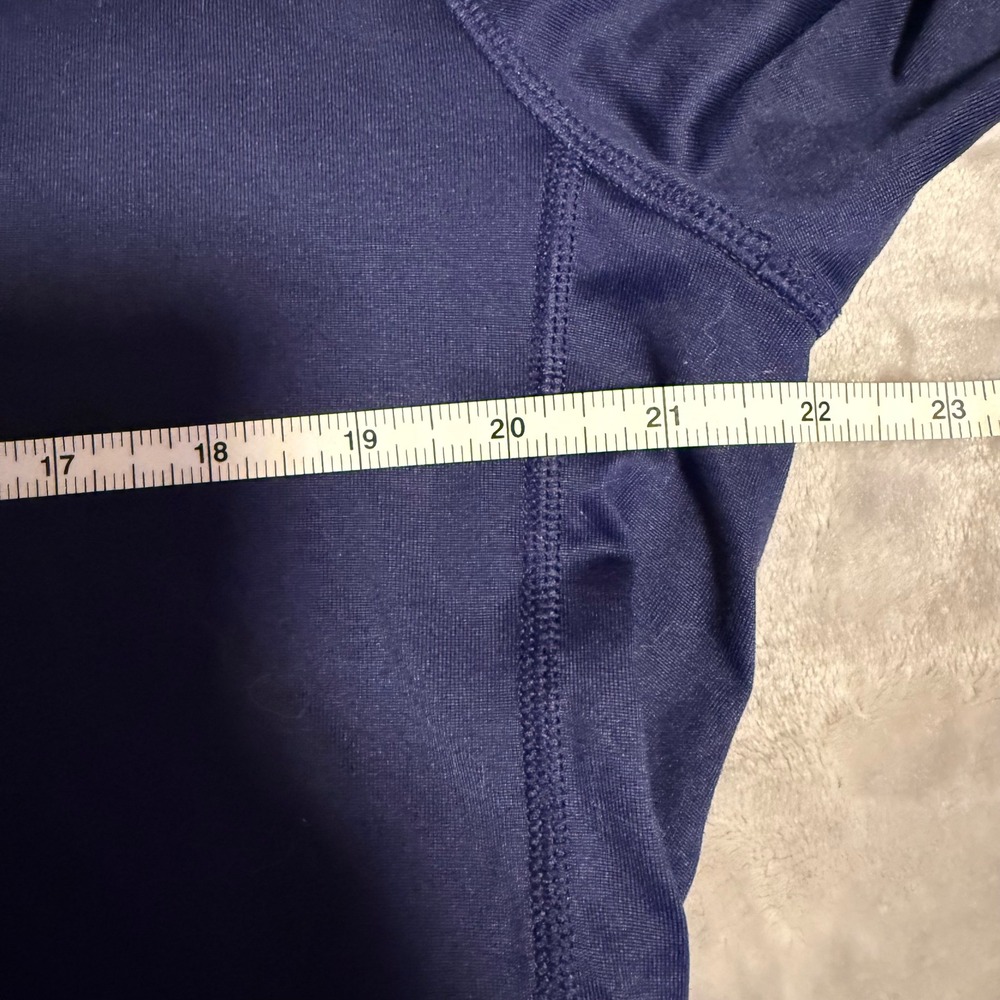 Under Armour Yale Bulldogs Long Sleeve HeatGear Performance Shirt Men's Med Blue - Picture 7 of 7